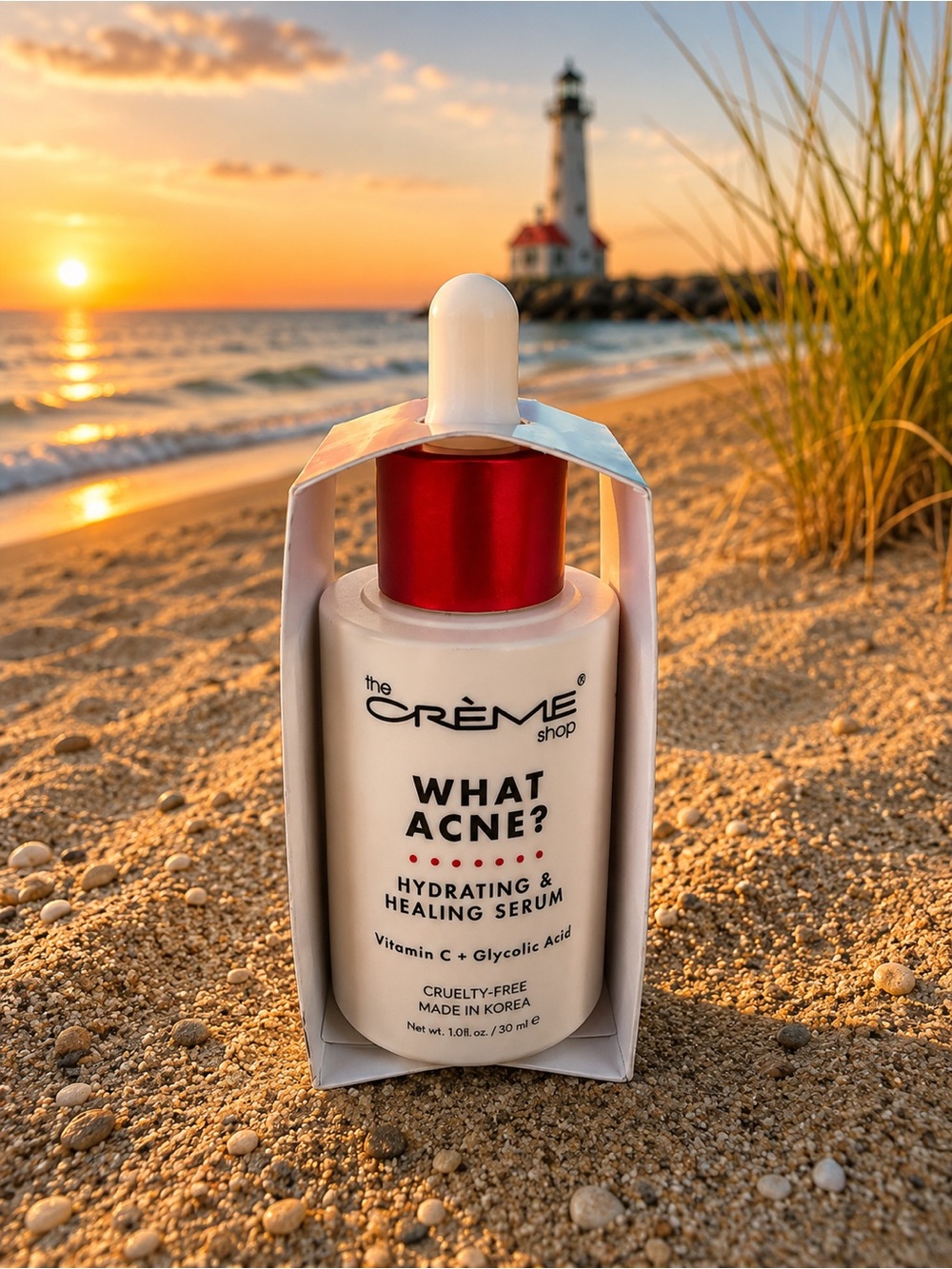 the CRÈME shop What Acne? Hydrating & Healing Serum — White